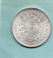 50 Francs Argent  1977 - 50 Francs
