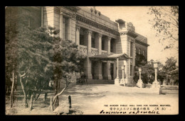 CHINE - MOUKDEN - MUKDEN - THE PUBLIC HALL - CONCESSION JAPONAISE - Chine