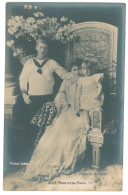 RO 95 - 25069 Queen MARY, Maria, & Prince CAROL II, Prince NICOLAE - Old Postcard - Unused - Roumanie