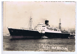 BATEAU - SIDI MABROUK - Labo-Photo Sud-Est - Paquebots