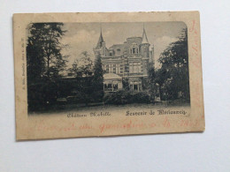 Carte Postale Ancienne (1900) Morlanwelz Château Mabille - Morlanwelz