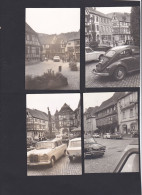 Haut Rhin. Kaysersberg ; 5 Photos 12 Cm X 8cm Avec Des Autos Citroën, Mercédes, Et Autres - Auto's