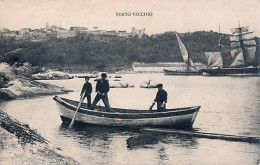 Cpa PORTO VECCHIO 2A - Barque - Pêcheurs ( De Nacres, Voir Photo 3 ) - Sonstige & Ohne Zuordnung