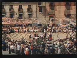 ANDORRE - DANSES REGIONALES - CARTE AVEC TIMBRE - Andorre