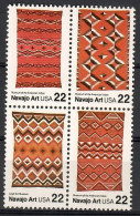 United States Of America 1986 Mi 1845-1848 MNH  (ZS1 USAvie1845-1848) - Textiel