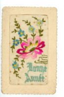 Carte Brodée ( Format 9 X 14 Cm ) - Embroidered