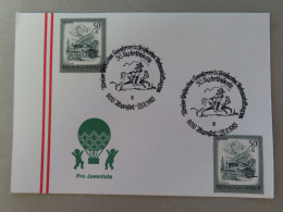 Österreich Pro Juventute - Mit Sonderstempel 28. 11. 1985 Klagenfurt, 50. Tag Der Briefmarke (Nr.1964) - Otros & Sin Clasificación