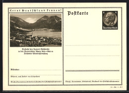 AK Schliersee, Ortsansicht, Ganzsache Lernt Deutschland Kennen  - Briefkaarten