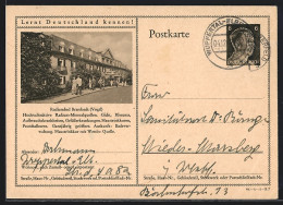 AK Brambach /Vogtl., Strassenpartie, Ganzsache Lernt Deutschland Kennen  - Postcards