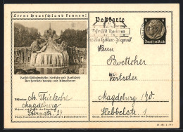 AK Kassel-Wilhelmshöhe, Herkules Und Kaskaden, Ganzsache Lernt Deutschland Kennen  - Postcards