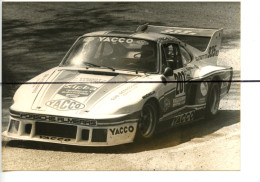 PHOTOGRAPHIE .Automobile, Ancienne Voiture. PORCHE ALMERRS . YACCO.  Course, Rallye. Michelin - Coches