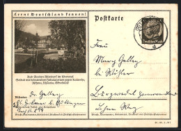 AK Bad Sooden /Allendorf, Kuranlagen, Ganzsache Lernt Deutschland Kennen  - Cartes Postales