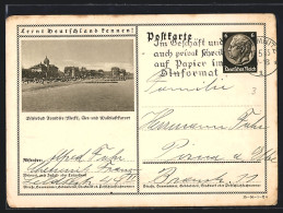 AK Arendsee /Meckl., Strand, Ganzsache Lernt Deutschland Kennen  - Postcards