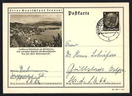 AK Pörtschach Am Wörthersee, Ortsansicht, Ganzsache Lernt Deutschland Kennen  - Cartes Postales