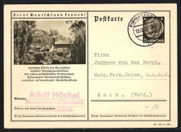 AK Homburg, Ortsansicht, Ganzsache Lernt Deutschland Kennen  - Postcards