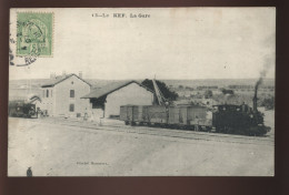 TUNISIE - LE KEF - TRAIN EN GARE DE CHEMIN DE FER - Tunisie