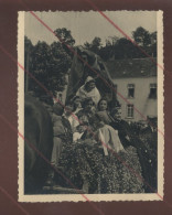 LUXEMBOURG - WILTZ - FETE DES GENETS - 1950 - CARTE PHOTO ORIGINALE - Wiltz