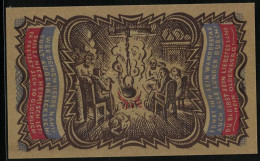 Notgeld Oldenburg 1921, 50 Pfennig, Familie Sitzt Am Offenen Feuer  - [11] Local Banknote Issues