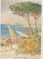 LD61 :alpes  Maritimes : CANNES  , Affiche , Illustartion  De  Henri  Tanconville - Cannes