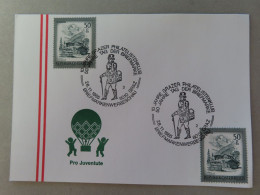 Österreich Pro Juventute - Mit Sonderstempel 28. 11. 1985 Graz, 50 Jahre Tag Der Briefmarke (Nr.1965) - Andere & Zonder Classificatie