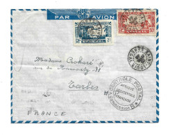 FRANCE COLONIES - SENEGAL  - 1940 AIRMAIL PAR AVION COVER CENSORED CENSURE - Cartas & Documentos