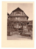 1938 - Héliogravure - Hunspach (Bas-Rhin) - Un Puits De Ferme - Unclassified