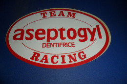 AUTOCOLLANT  PUB   ASEPTOGYL  DENTIFRICE - Aufkleber