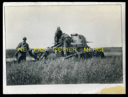 GUERRE 14/18 - ENTRE AISNE ET MARNE - DEPANNAGE D'UN CHAR D'ASSAUT LEGER FRANCAIS LE 18 JUILLET 1918 - TANK - BLINDE - Guerre, Militaire