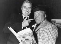 Spike Milligan With Harry Secombe Book Launch The Goons Press Photo - Artistes