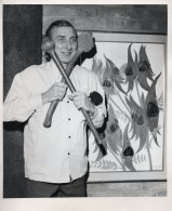 Spike Milligan Tunisian Ambassador Opens Gallery 1969 Press Photo - Artistes