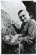 Spike Milligan As Artist Painting TV Times Press Photo - Artistes
