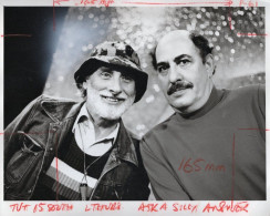 Spike Milligan With Alfred Marks Ask A Silly Answer TV Times Press Photo - Artistes