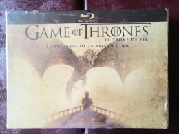 Coffret Blue-ray De Pré-réservation GAMES OF THRONES Saison 5 édition Limitée Et Numérotée - Action, Aventure