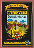 CP 09 MONSEGUR 12 Blason Adhésif - Other & Unclassified