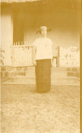 Carte - Photo -  GUINEE  FRANCAISE  -   KINDIA  -   Photo De Femme -  Mars 1922 - Guinée Française