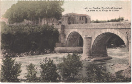 FR66 PRADES - Brun 106 - Colorisée - Le Pont De La Route De CATLLAR - Belle - Prades