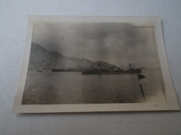 Lot D 3 Photos Souvenir D'extrême Orient  Croiseurs - Boats