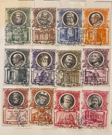 POSTE VATICANE SERIE PAPI E BASILICHE 1953 - Used Stamps