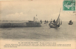 Superbe Lot 3 Cpa 85 LES SABLES D'OLONNE. Dundee Doublant La Jetée, Lac Tanchette Et Départ Pour La Pêche - Sables D'Olonne