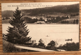 25 Malbuisson - 1923 - Vue Sur Le Lac St-Point - Edit L Gaillard Prêtre - 826 - Autres & Non Classés