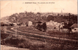 20911 Cpa 61 Domfront - Vue Générale Prise De La Gare - Domfront