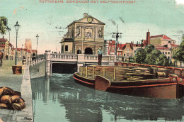 PAYS BAS - Rotterdam - Schiekade Met Delftschepoort - Colorisé - Carte Postale Ancienne - Altri & Non Classificati