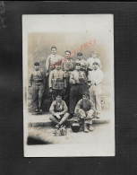 MILITARIA CARTE PHOTO MILITAIRE GROUPE DE SOLDATS TANKISTE RCC DU 506e : - Characters