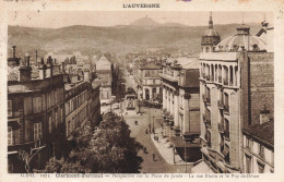 FRANCE - Clermont Ferrand - Perspective Sur La Place De Jaude - La Rue Blatin - Carte Postale Ancienne - Clermont Ferrand