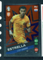 (alm) EURO 2024 FOOTBALL  LIDL CODY GAKPO NEDERLAND PAYS BAS - Trading Cards