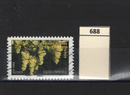 PRIX FIXE Obl 688 YT Raisins Blancs France Fruit De France Et Du Monde 59 - Used Stamps