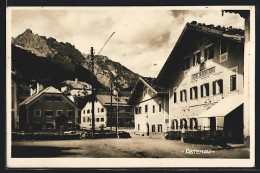 AK Abtenau, Ortspartie Mit Gasthaus Zum Roten Ochsen  - Sonstige & Ohne Zuordnung