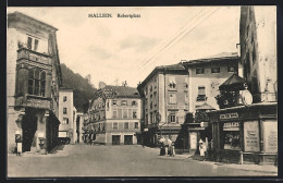 AK Hallein, Café Am Robertplatz  - Autres & Non Classés