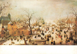 PAYS-BAS - Rijksmuseum Amsterdam - Hendrick Avercamp (1585-1634) - Paysage D'hiver - Carte Postale Ancienne - Amsterdam