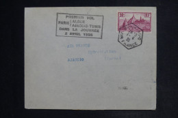 FRANCE - Enveloppe De Paris Pour Ajaccio Par 1er Vol En 1935 - L 152691 - 1927-1959 Lettres & Documents